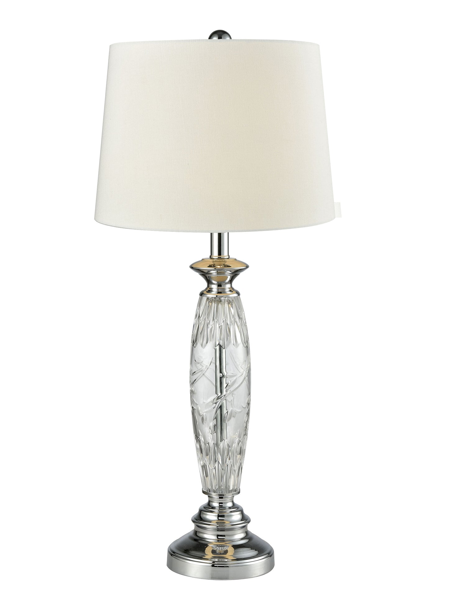 Powis 24% Lead Crystal Table Lamp