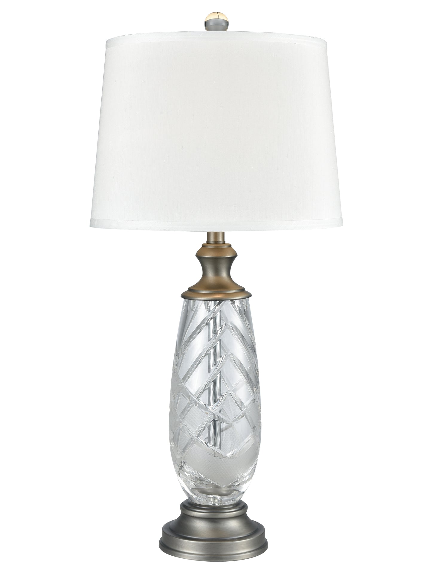 Lake Butler 24% Lead Crystal Table Lamp