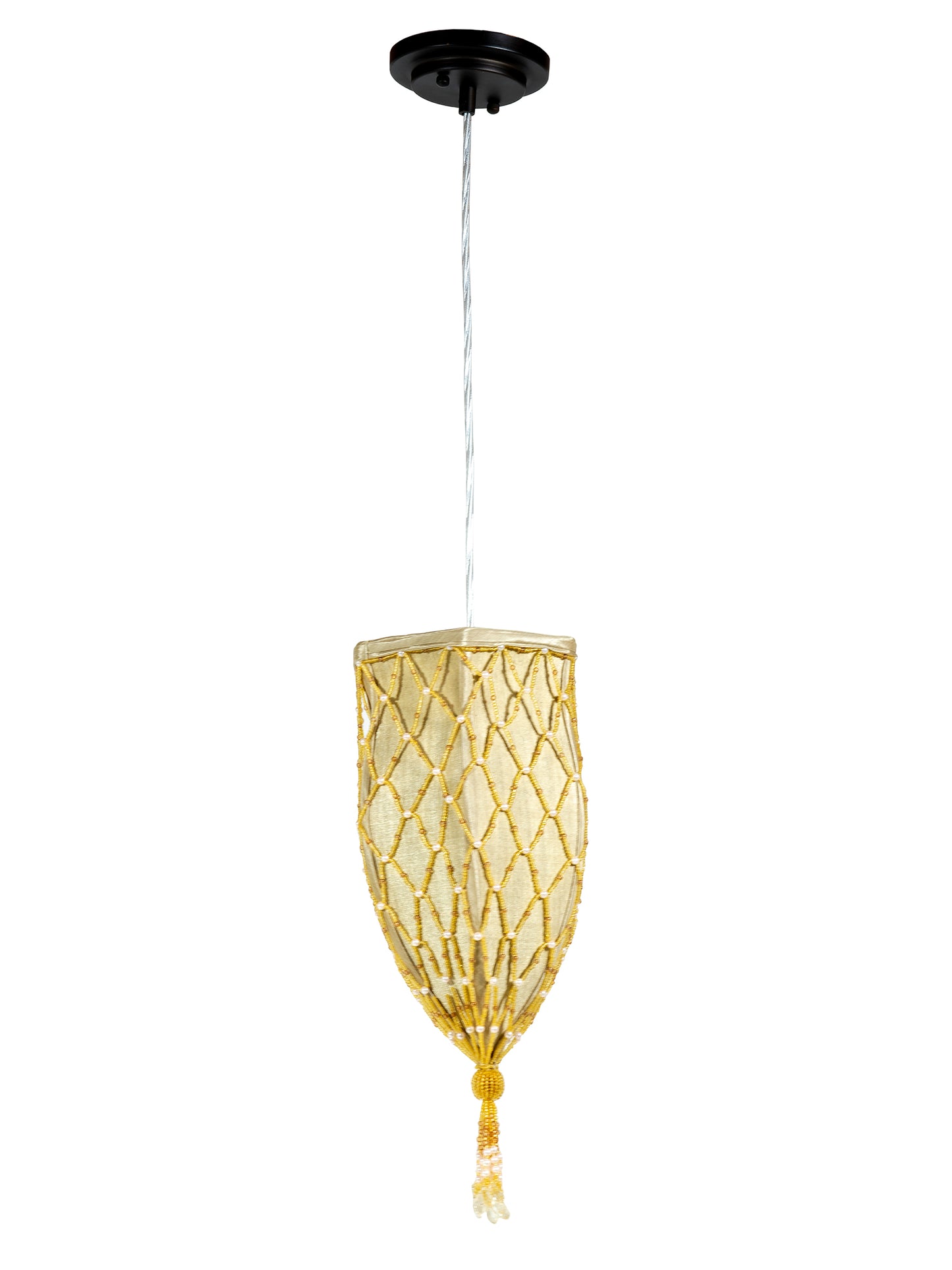 Vadio Egyptian Fabric Inverted Mini Pendant