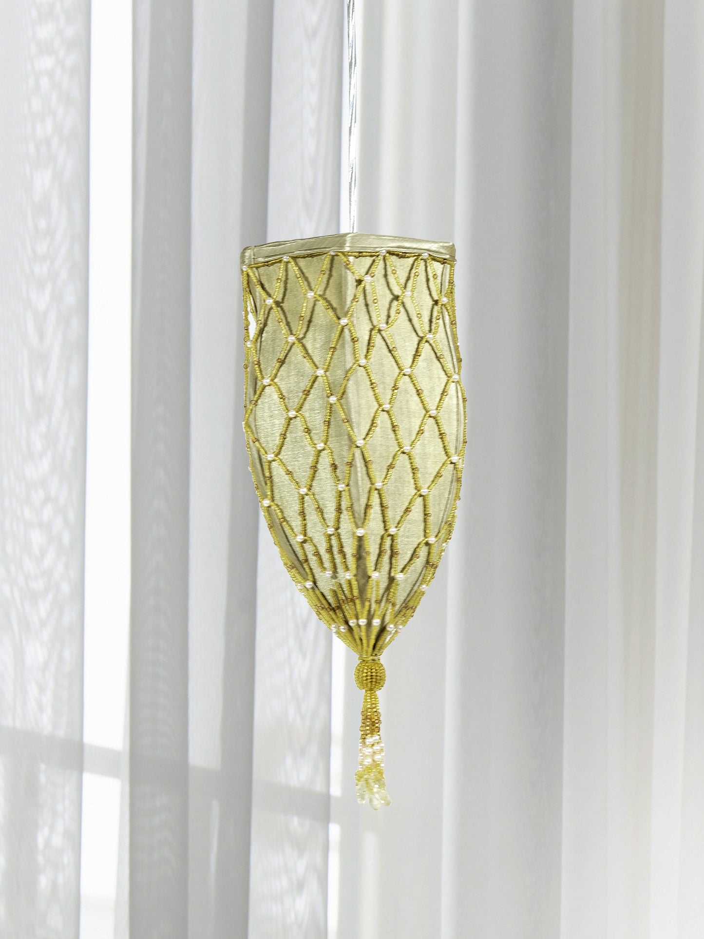 Vadio Egyptian Fabric Inverted Mini Pendant