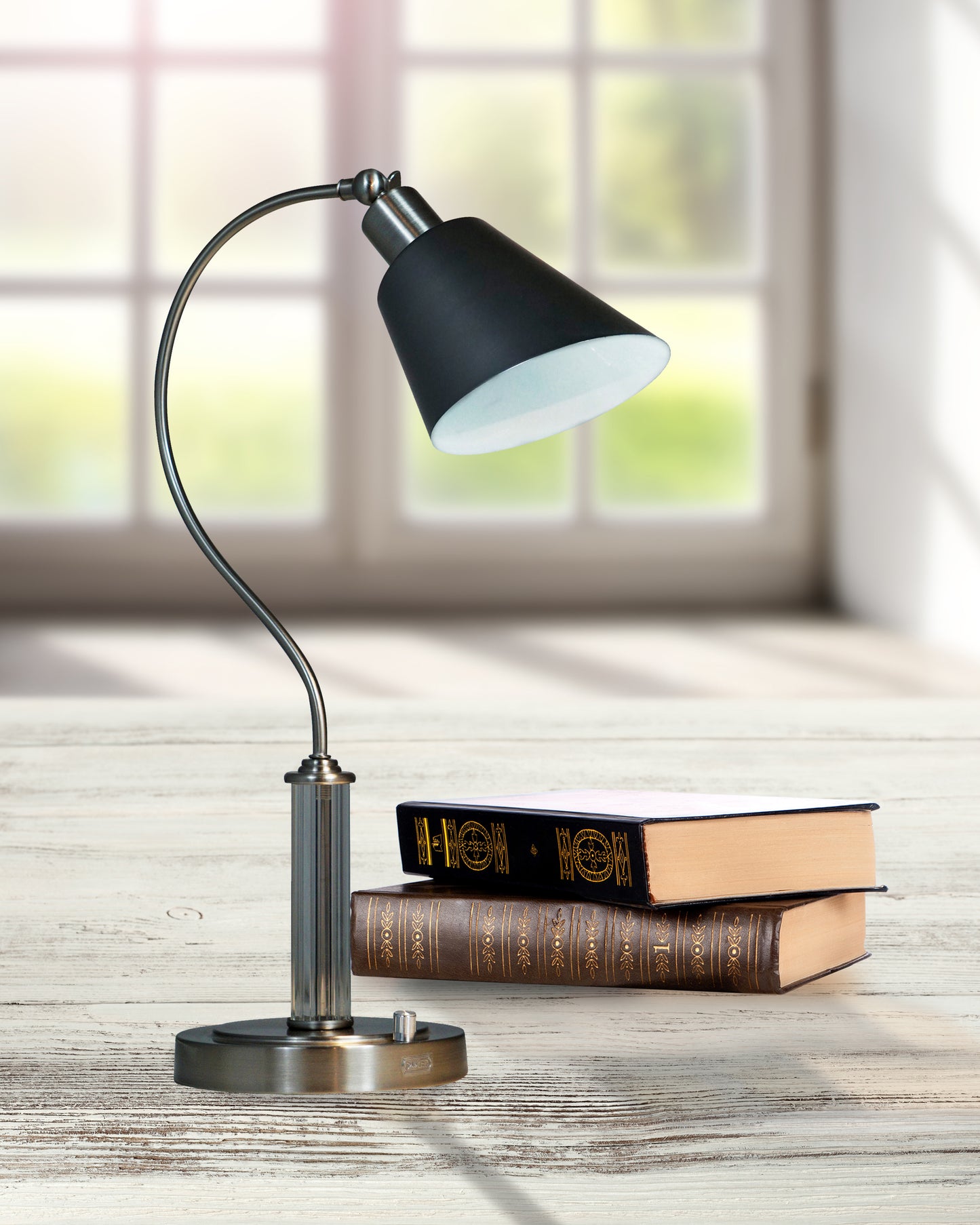 Multi-Direction LED Desk Lamp with USB Charger