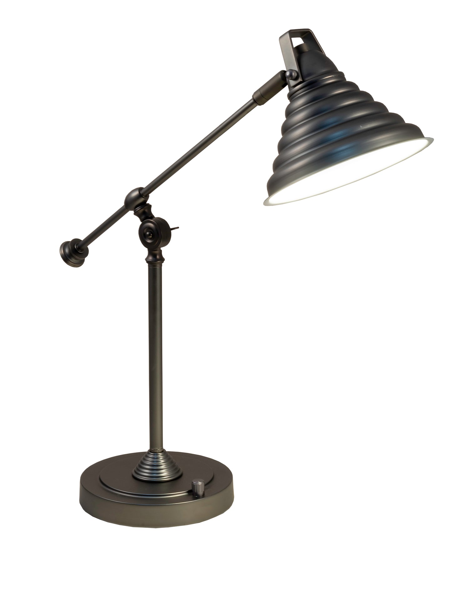 Cone LED Desk Lamp with USB Charger