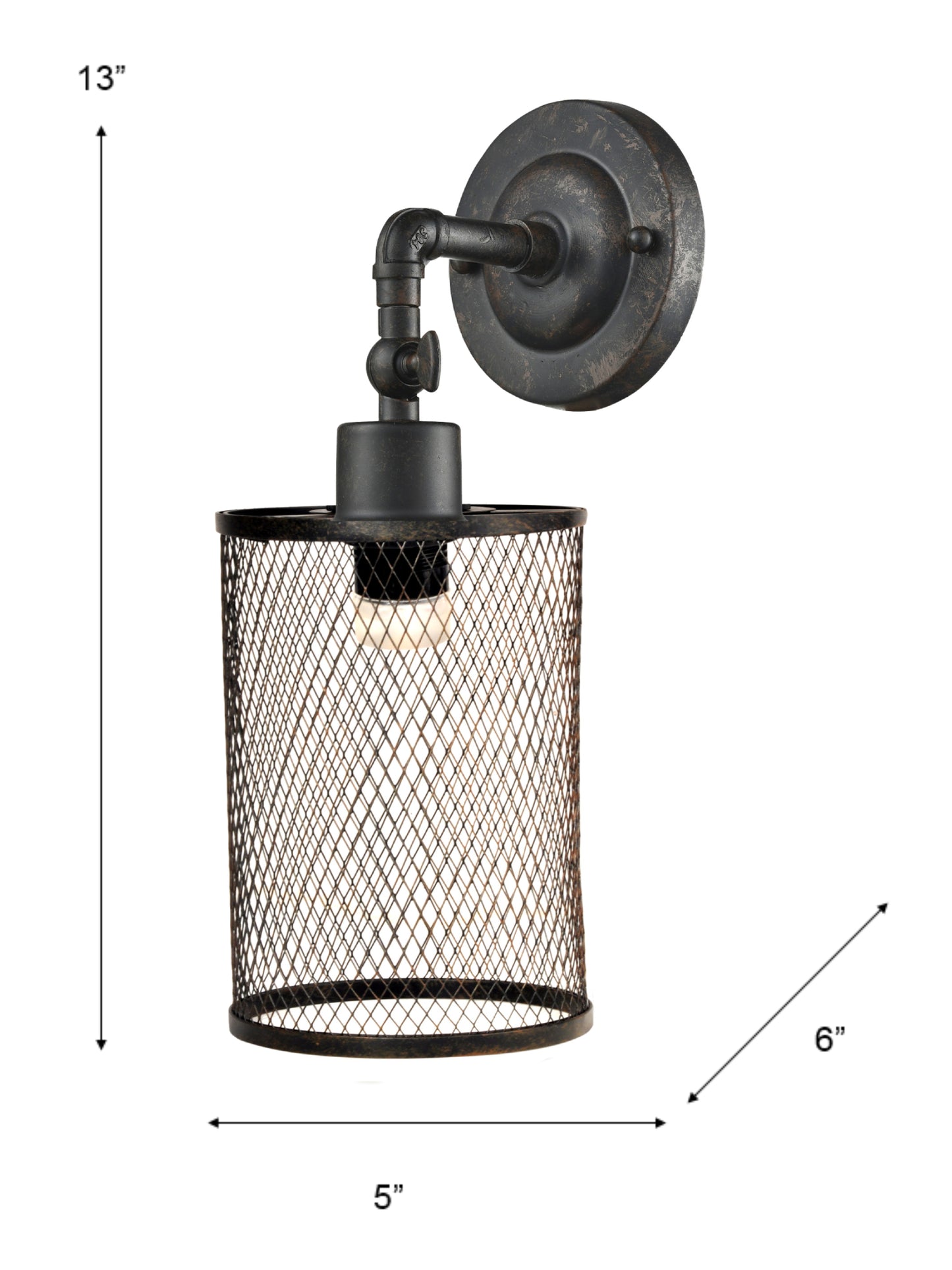 Ritchie LED Vintage Wall Sconce