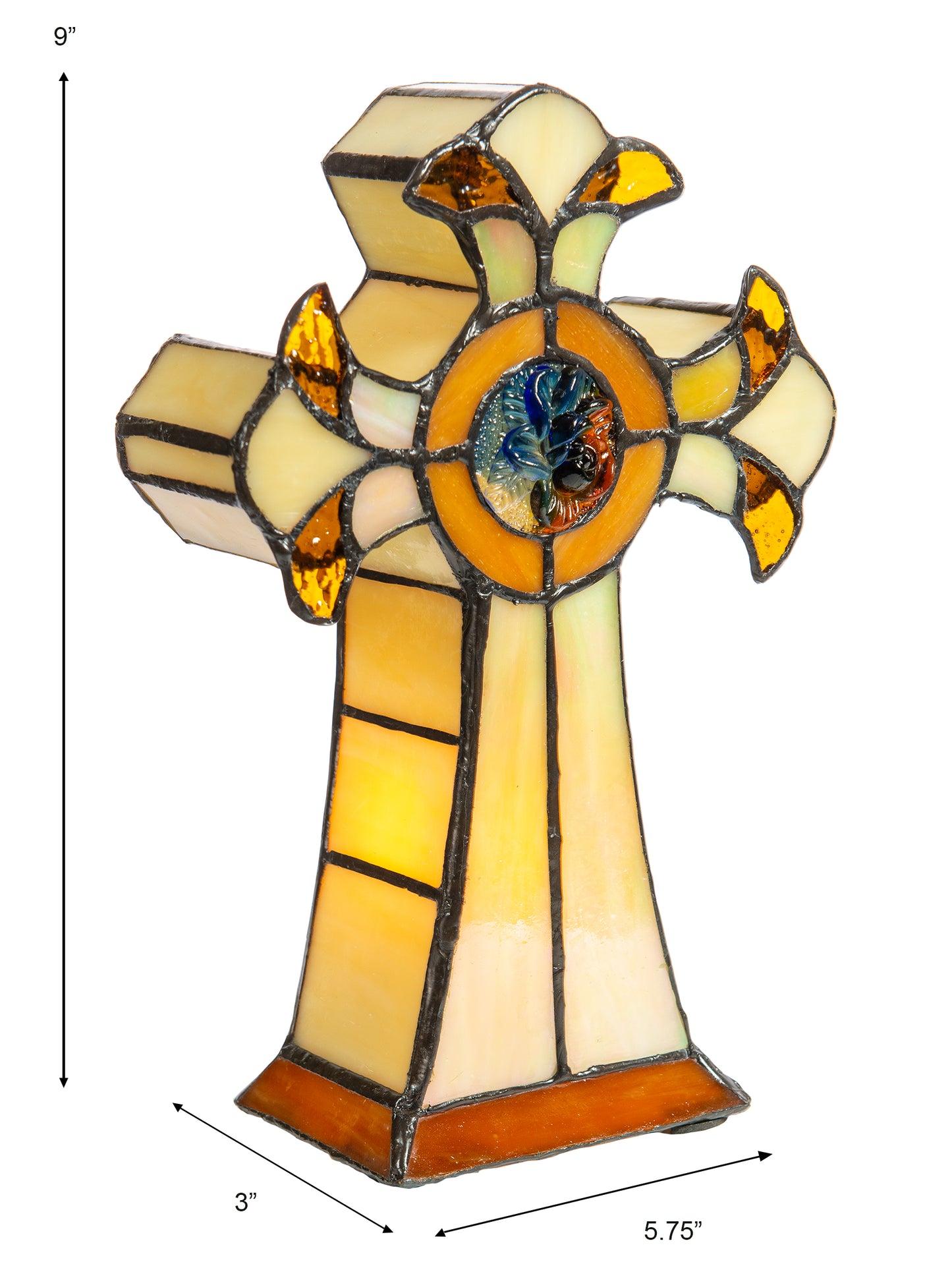 Cross Tiffany Accent Lamp