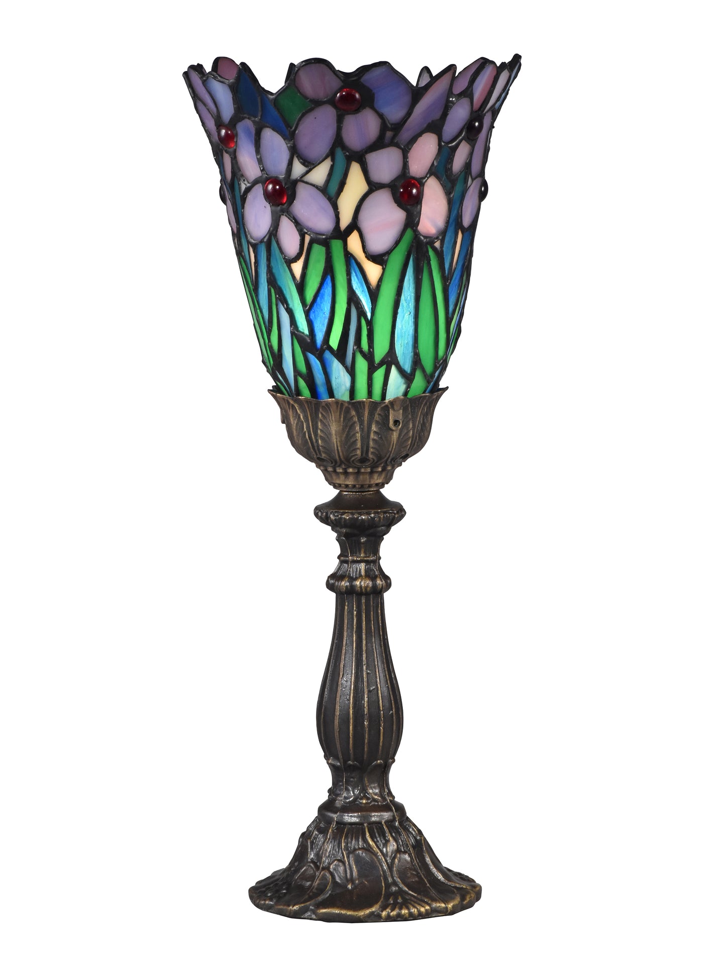Meadowbrook Uplight Tiffany Accent Lamp