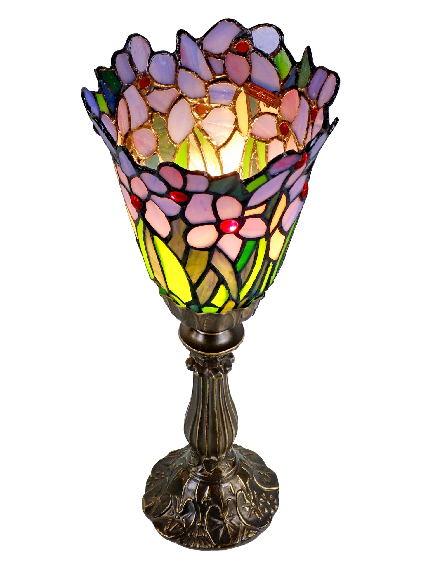 Meadowbrook Uplight Tiffany Accent Lamp