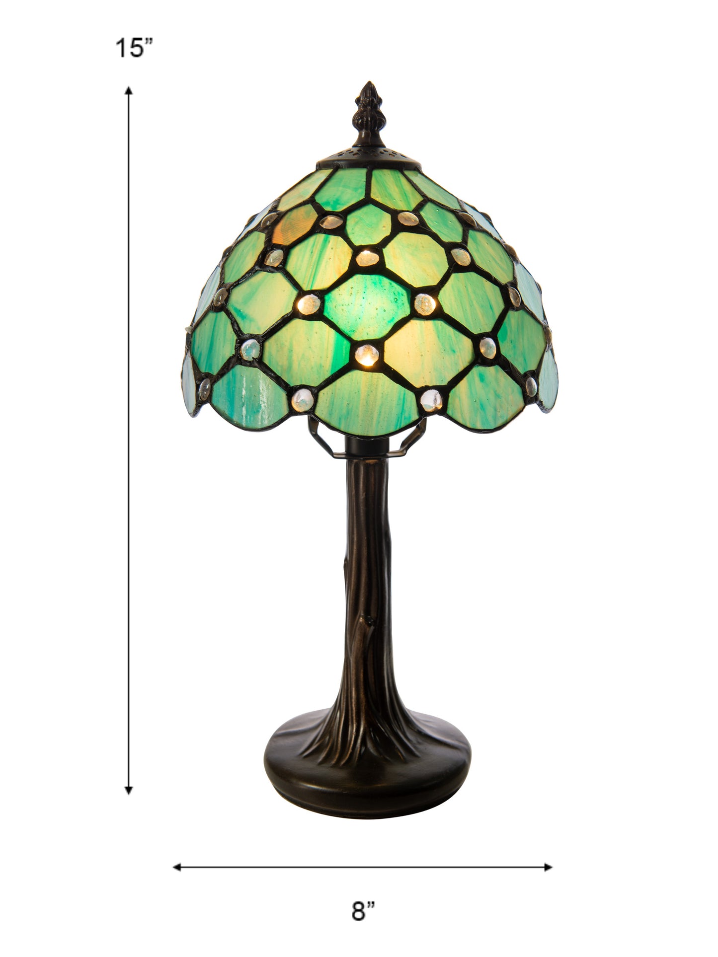 Castle Point Tiffany Accent Lamp