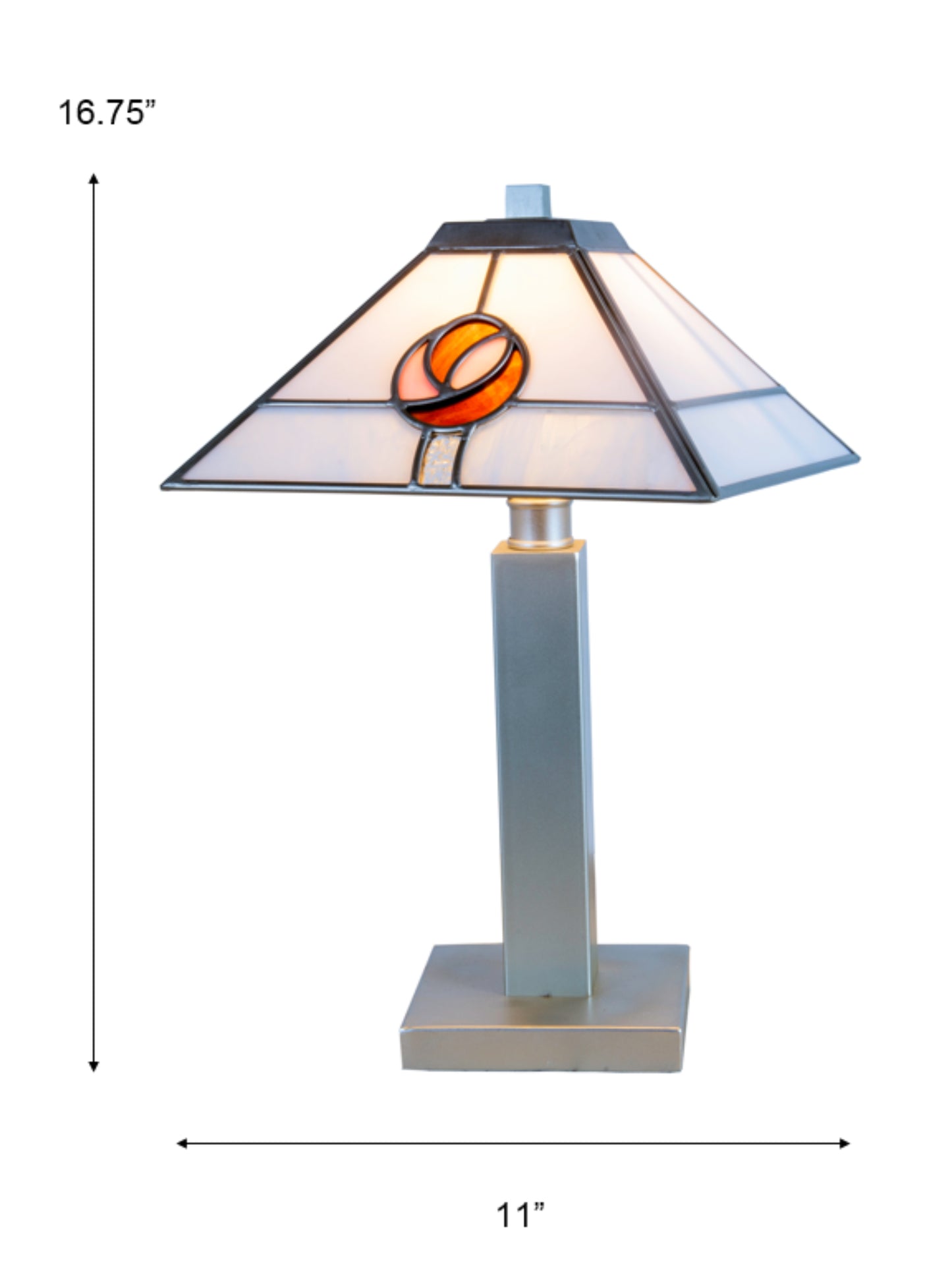 Mack Rose Tiffany Table Lamp