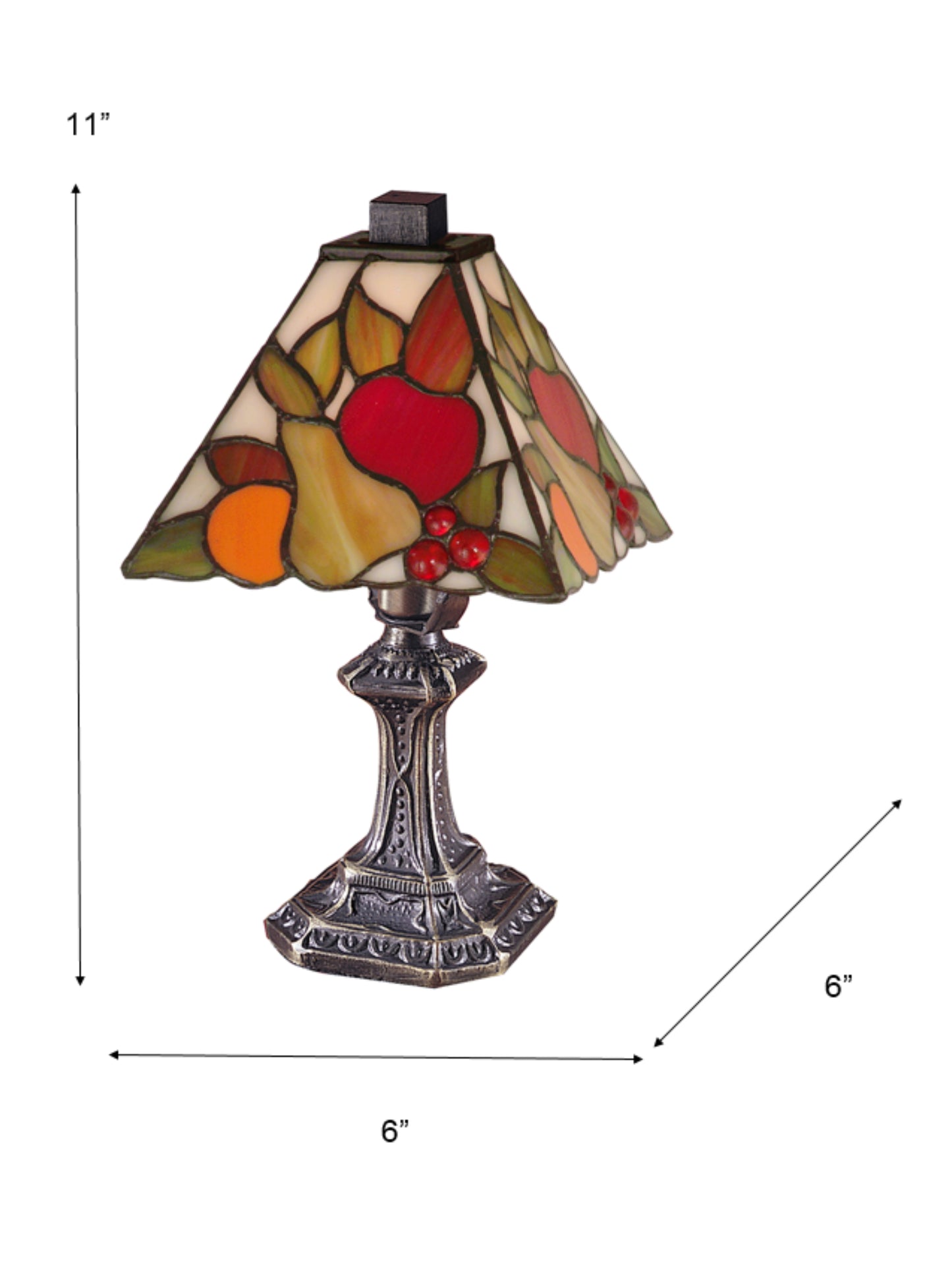 Fruit Mini Tiffany Accent Lamp