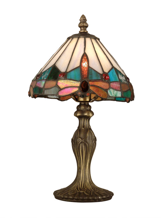Tiffany Jewel Dragonfly Accent Lamp