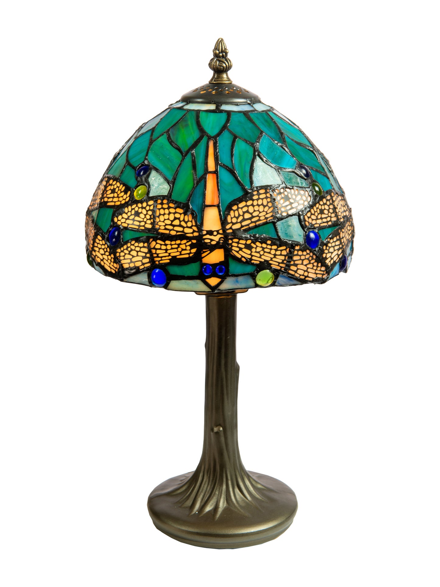 Classic Dragonfly Tiffany Accent Lamp