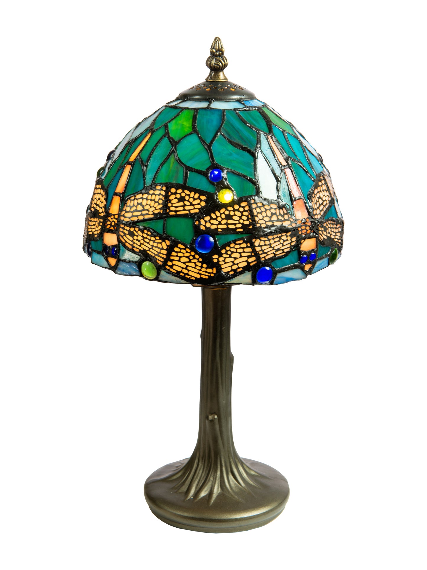 Classic Dragonfly Tiffany Accent Lamp