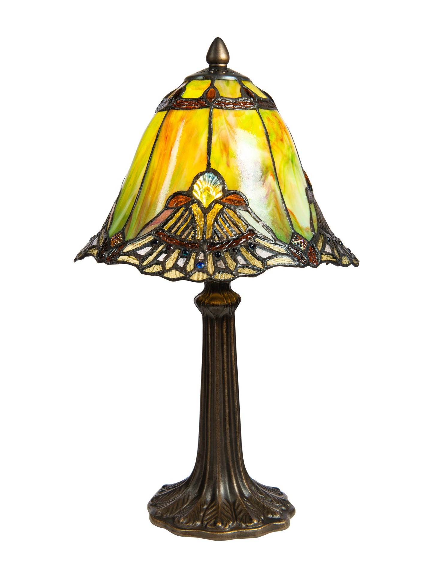 Green Haiawa Tiffany Accent Lamp