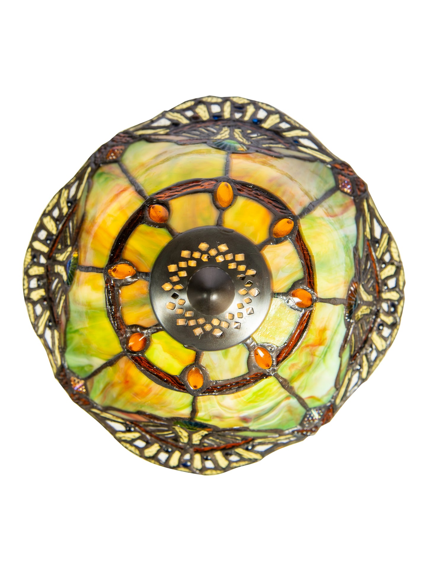 Green Haiawa Tiffany Accent Lamp