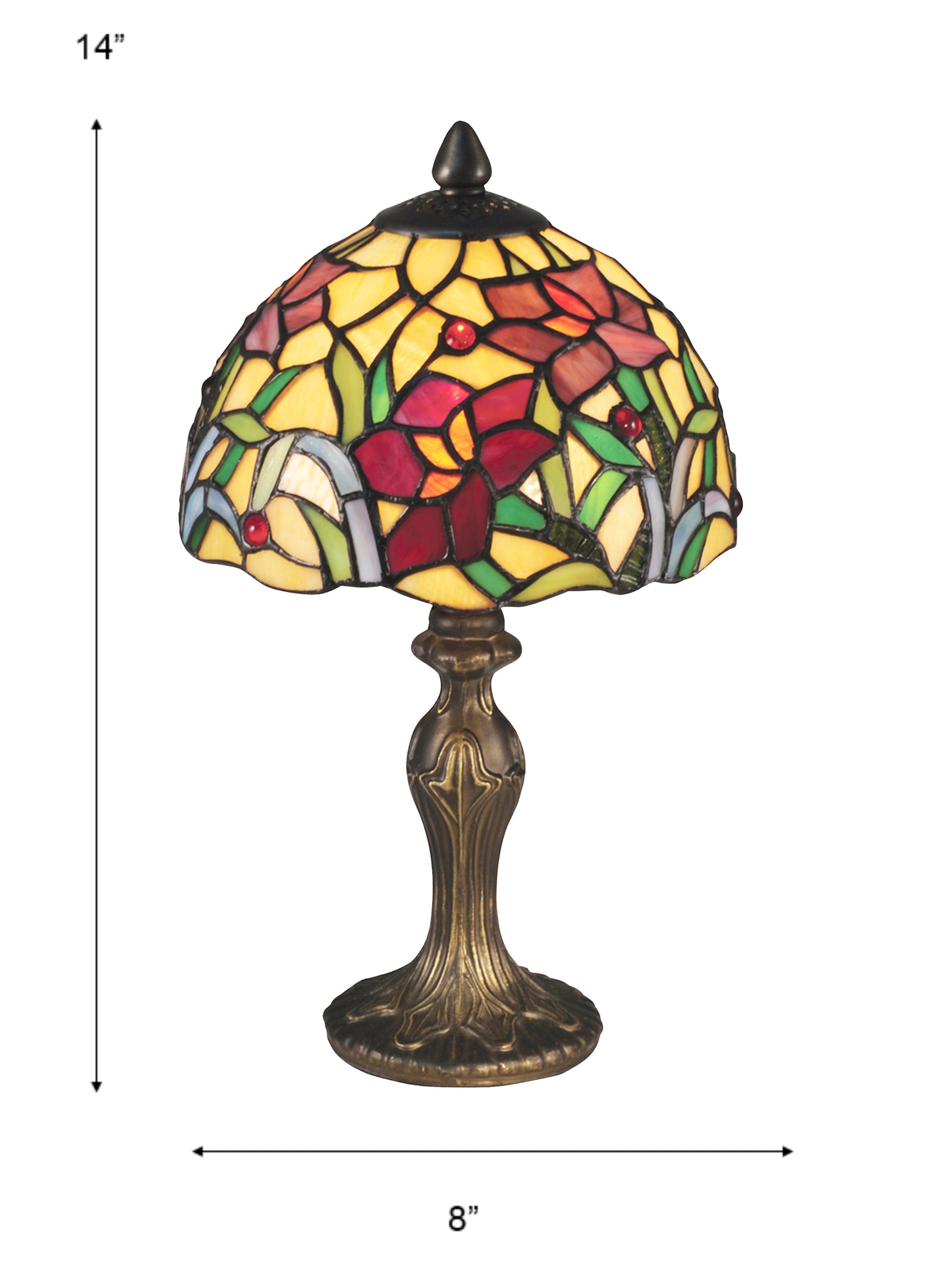 Teller Tiffany Accent Lamp