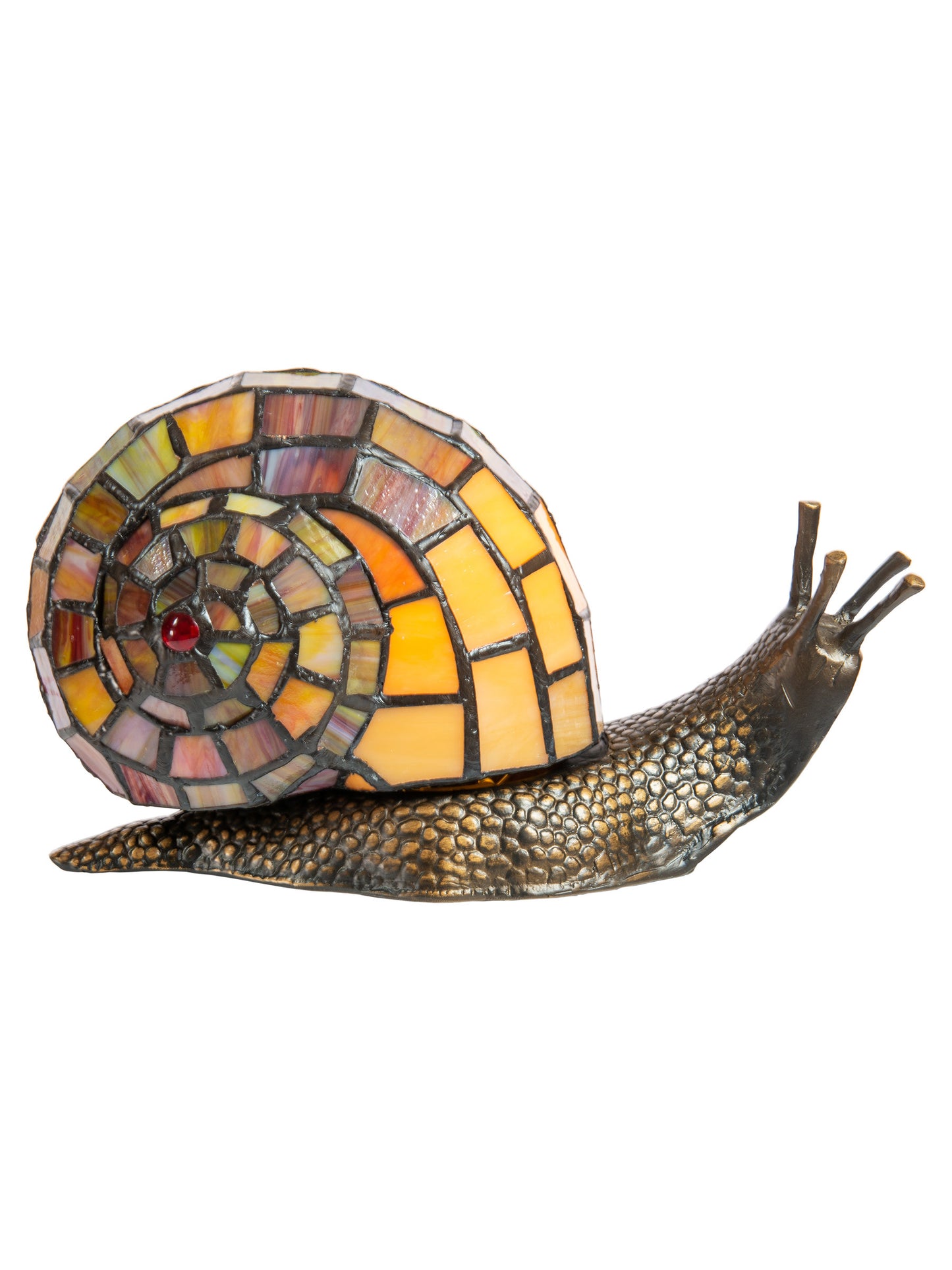 Snail Tiffany Accent Lamp