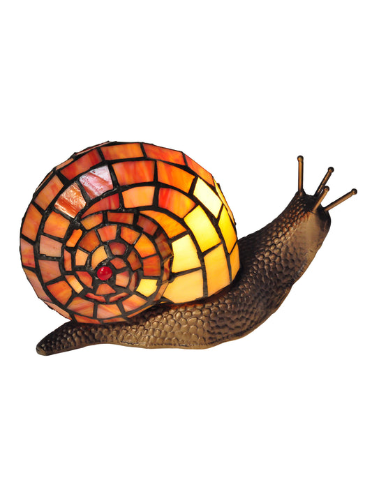 Snail Tiffany Accent Lamp
