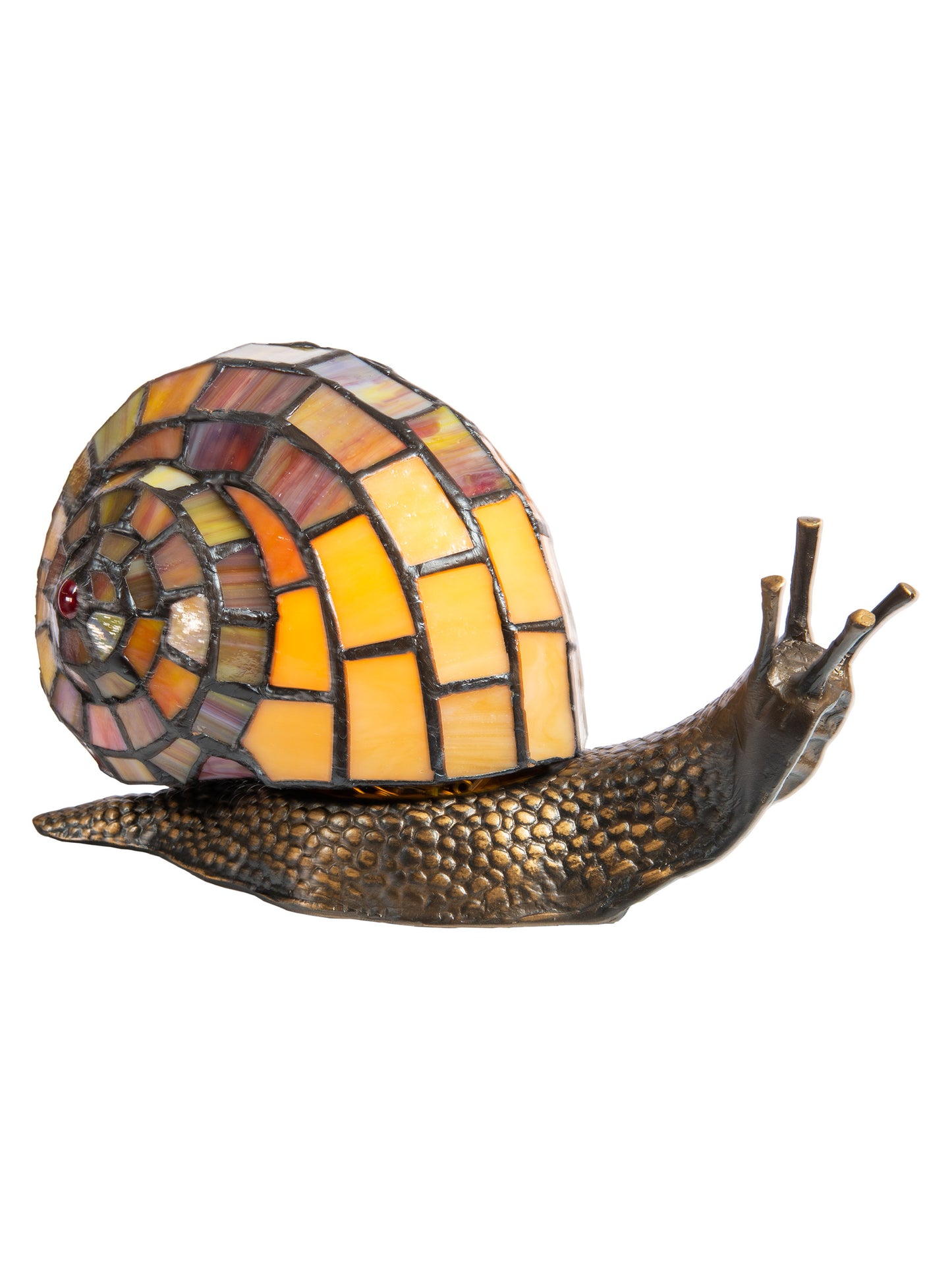 Snail Tiffany Accent Lamp