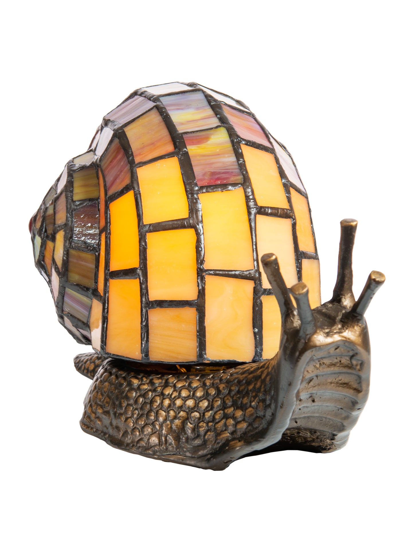 Snail Tiffany Accent Lamp
