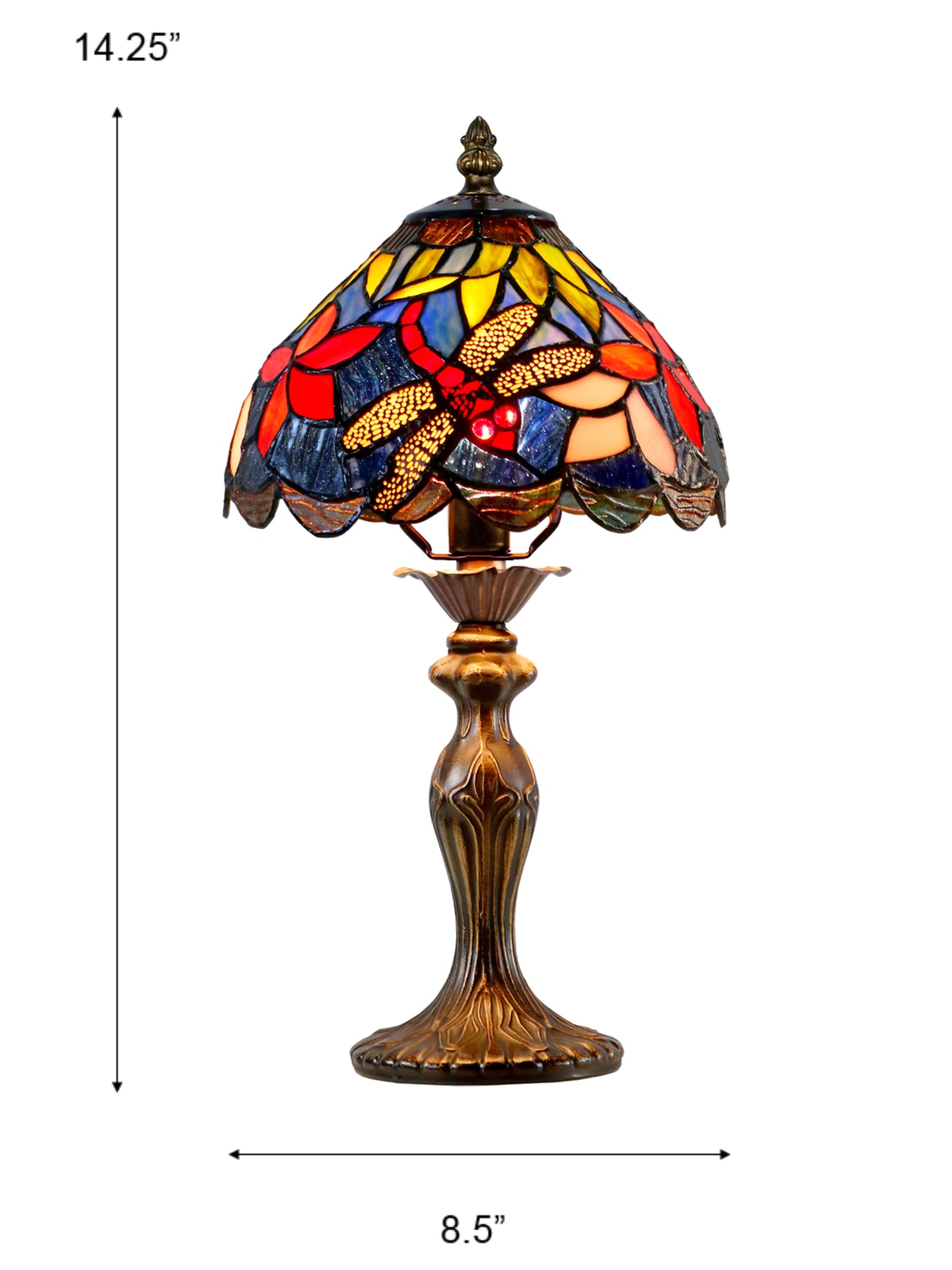 Borrdego Tiffany Accent Lamp