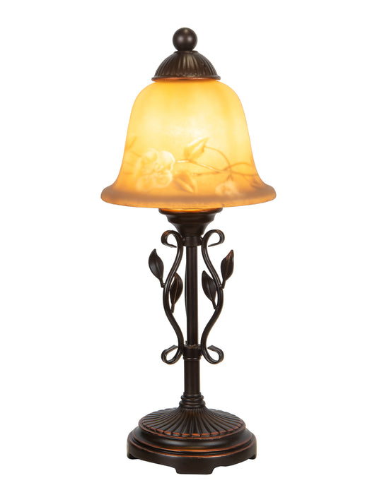 Leaf Vine Hand Painted Mini Lamp