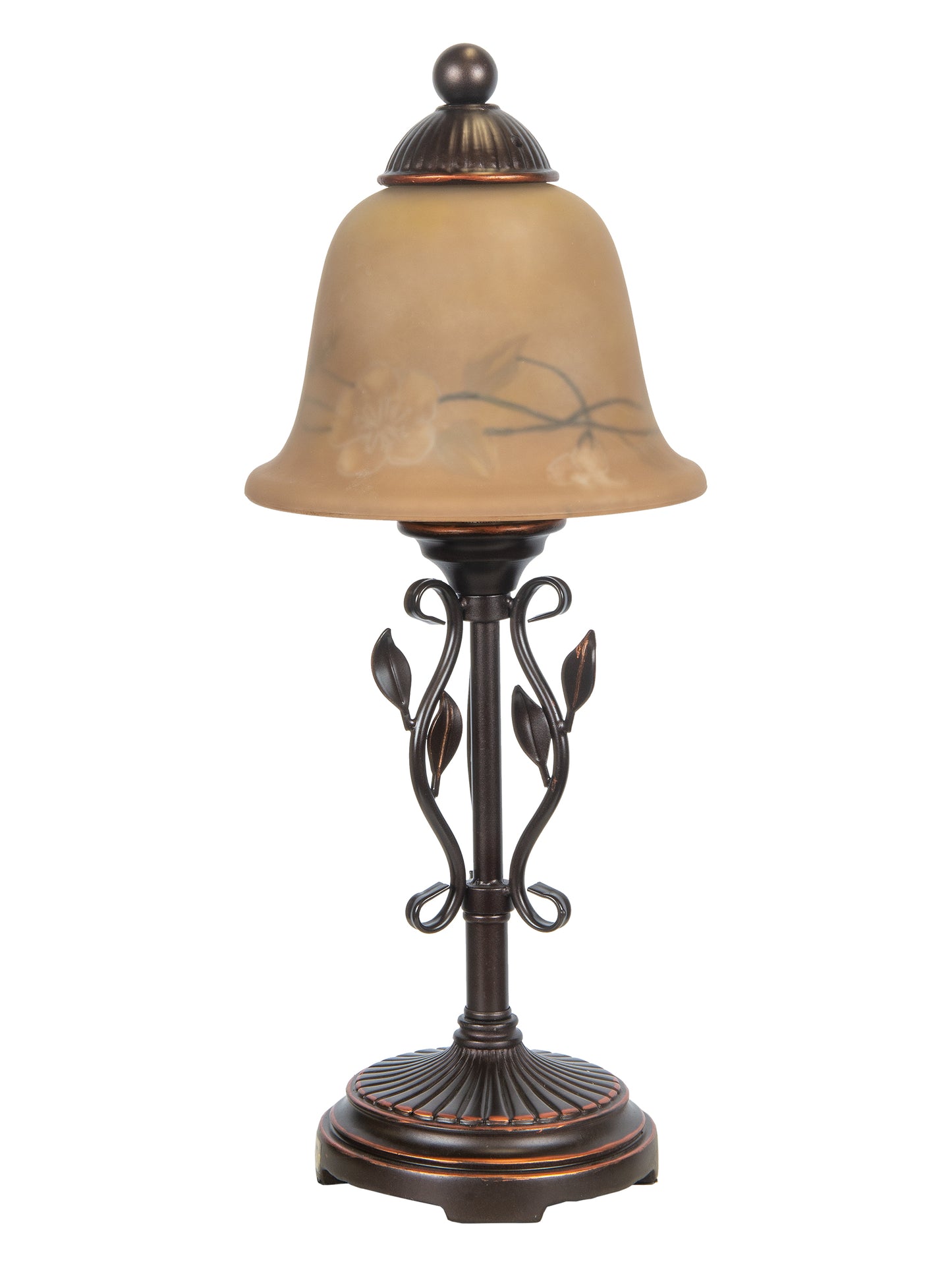 Leaf Vine Hand Painted Mini Lamp