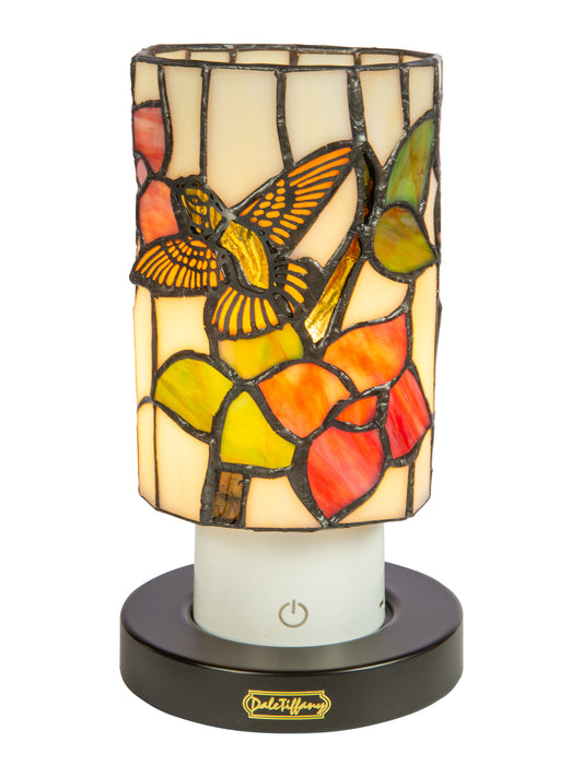 Calliope Hummingbird Cordless Rechargeable Tiffany Accent Lamp