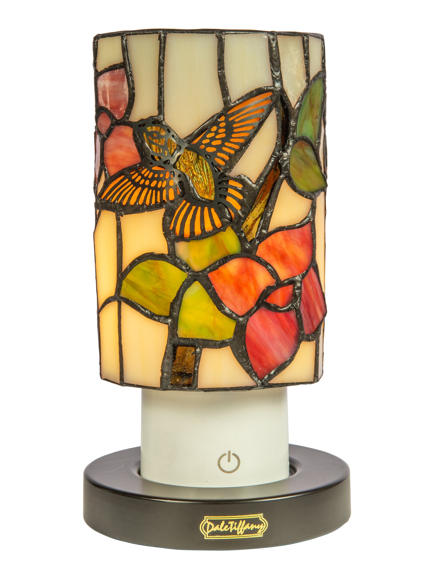 Calliope Hummingbird Cordless Rechargeable Tiffany Accent Lamp