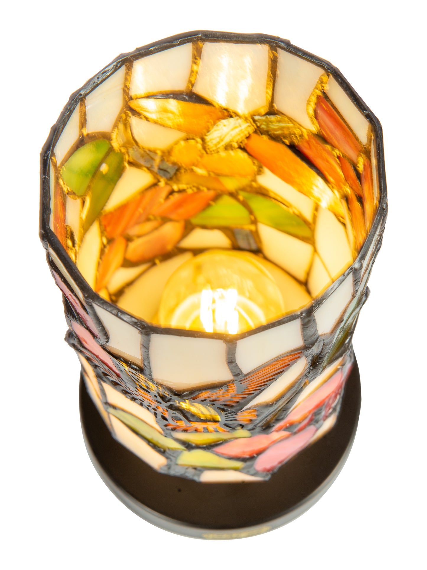 Calliope Hummingbird Cordless Rechargeable Tiffany Accent Lamp