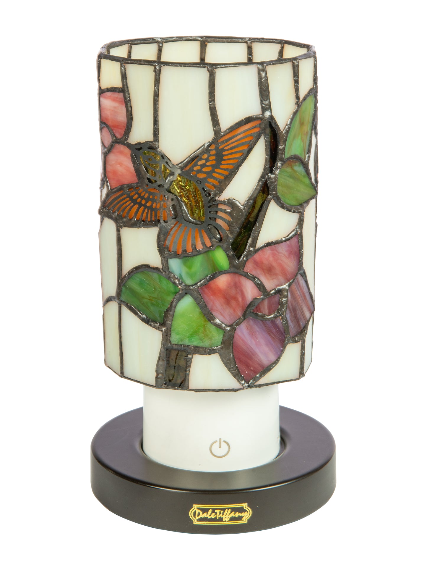 Calliope Hummingbird Cordless Rechargeable Tiffany Accent Lamp