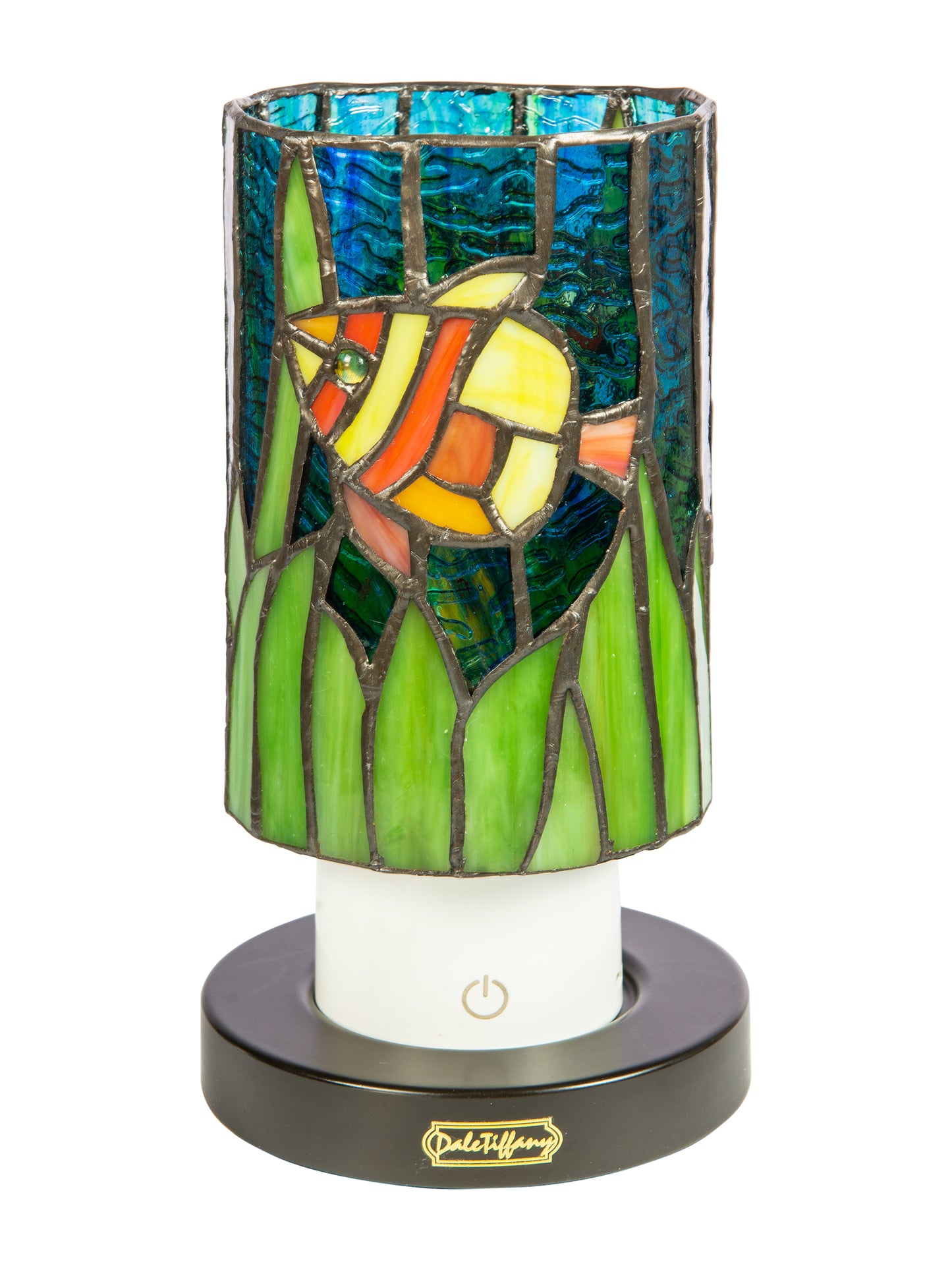 Royal Angelfish Cordless Rechargeable Tiffany Accent Lamp