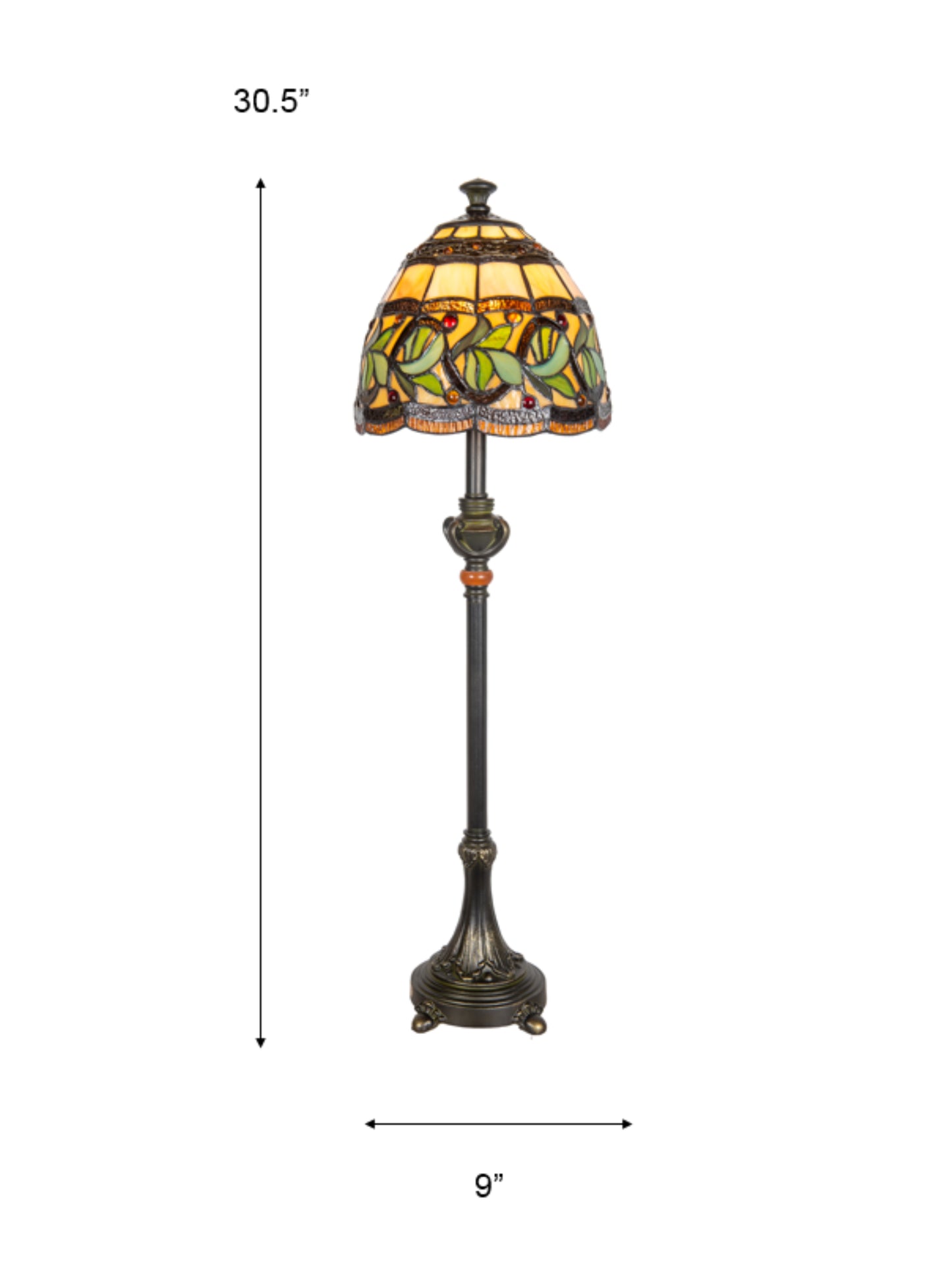 Aldridge Tiffany Buffet Lamp