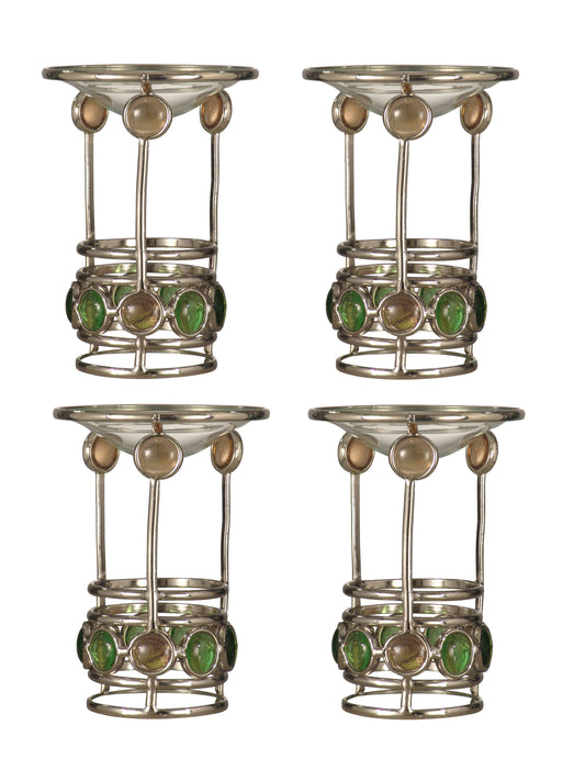 4-Piece Pietro Jewel Candle Warmer