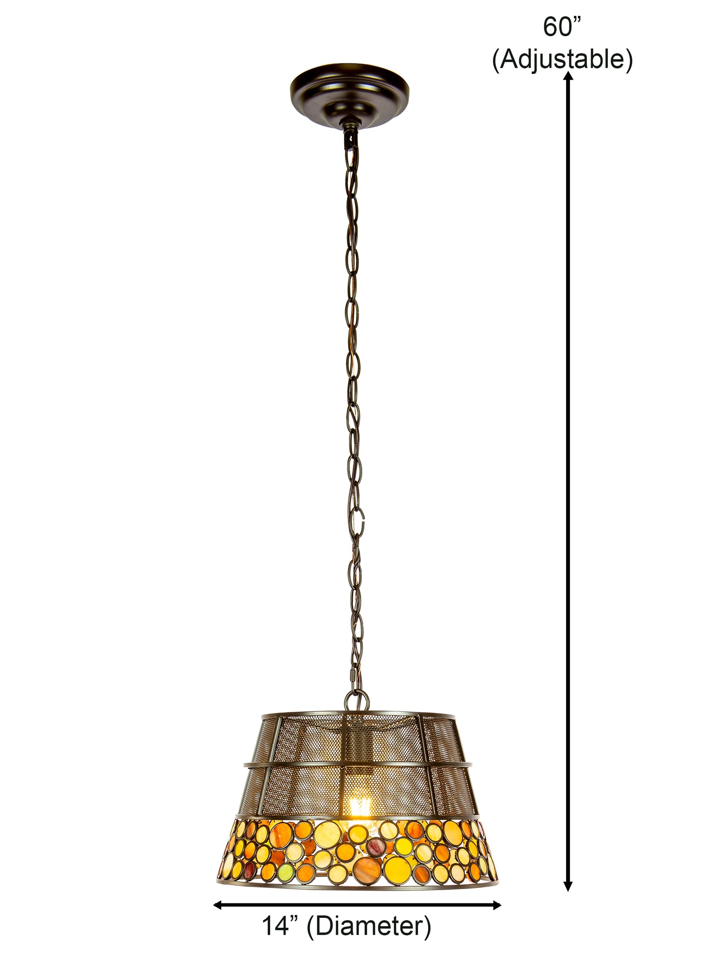 Pasqual Mesh Tiffany Pendant