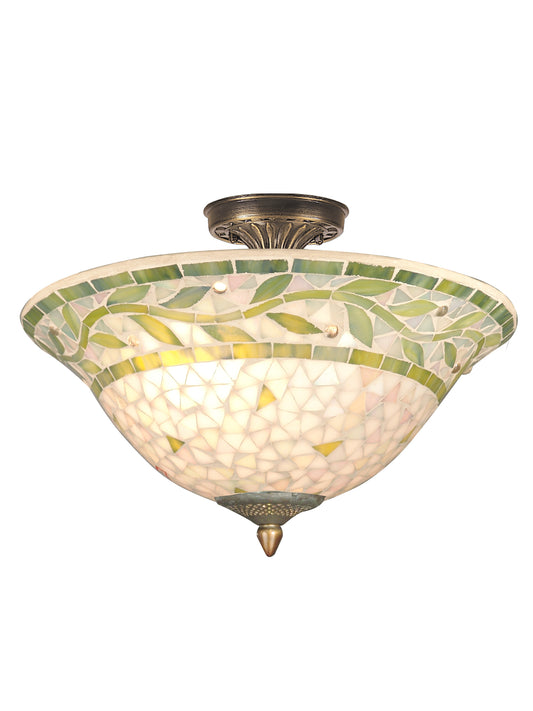 Cadena Mosaic Flush Mount