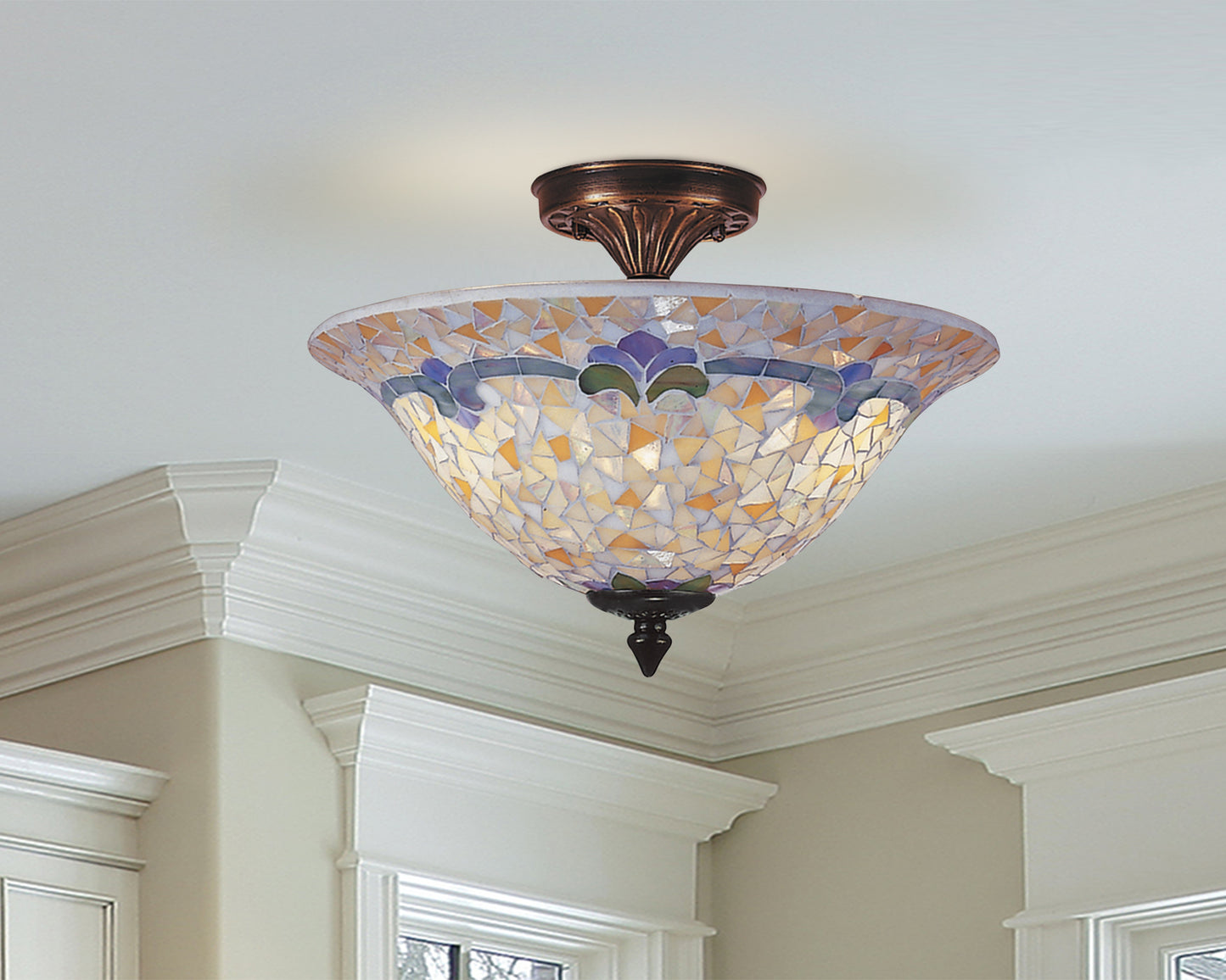 Johana Mosaic Flush Mount