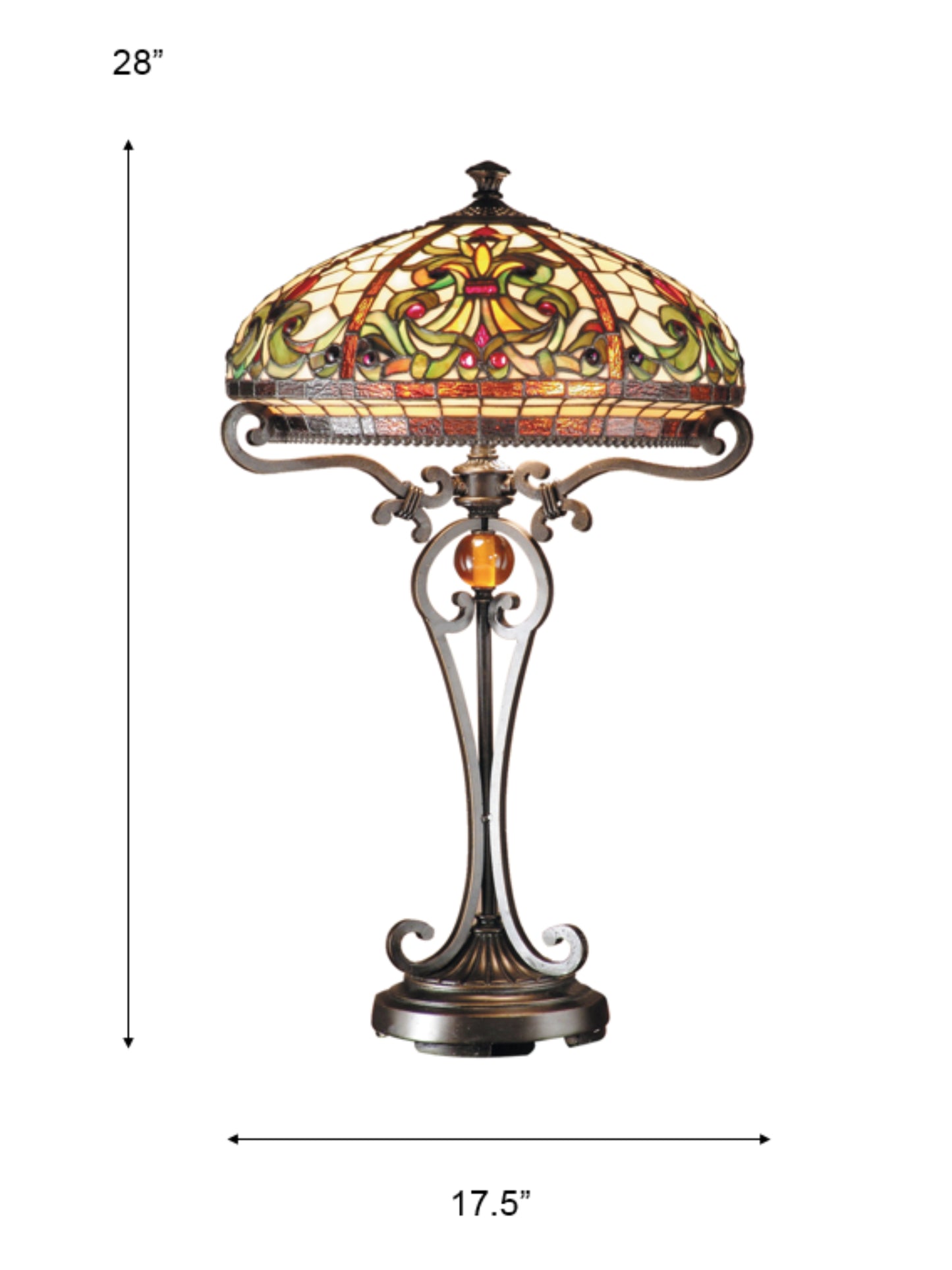 Boehme Tiffany Table Lamp