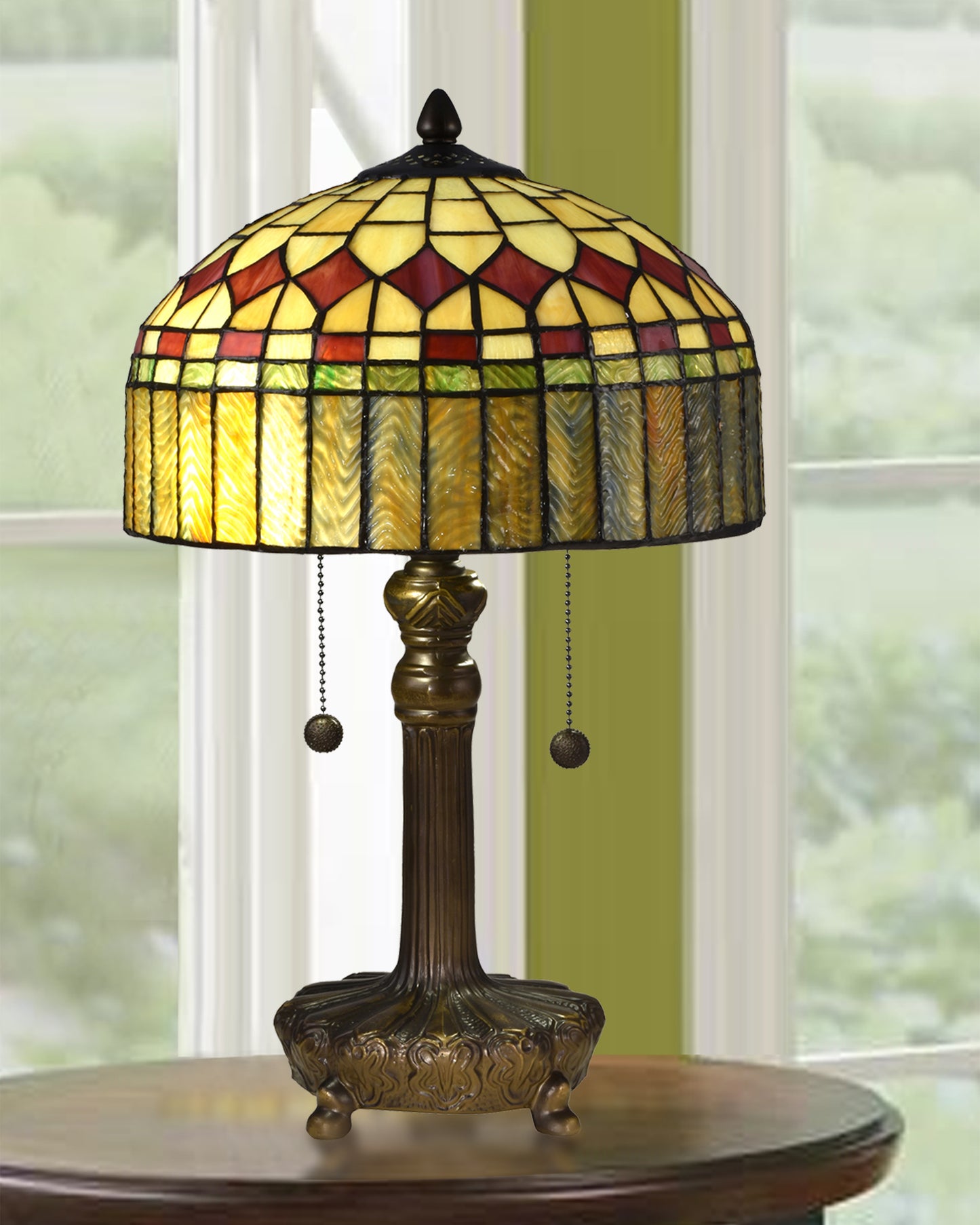 Mayor Island Tiffany Table Lamp