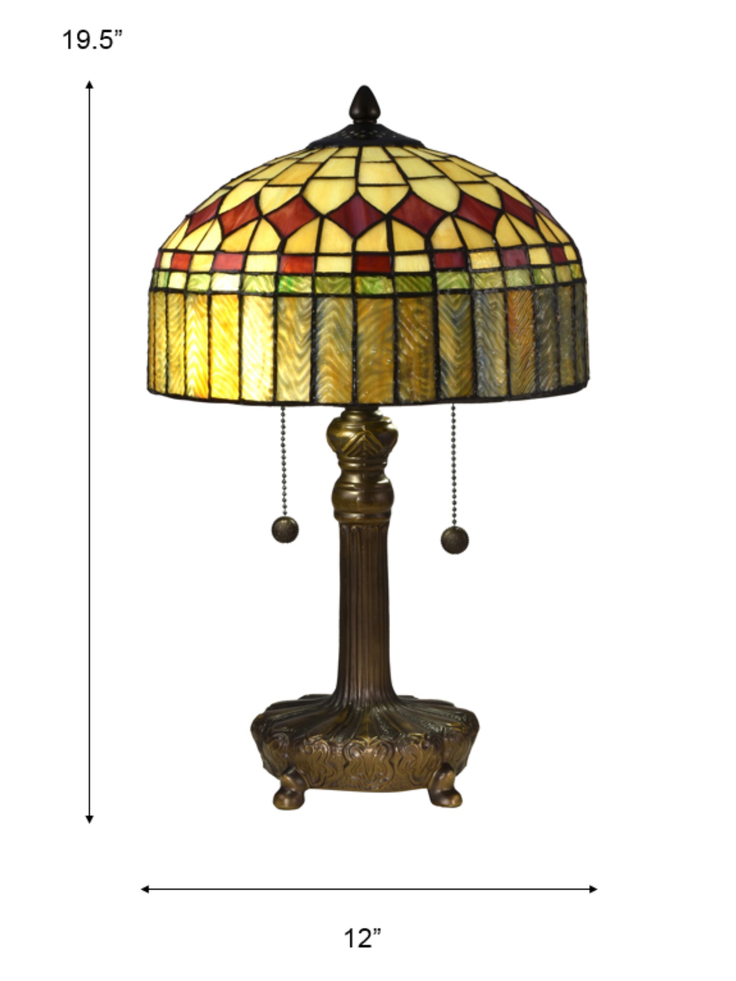Mayor Island Tiffany Table Lamp