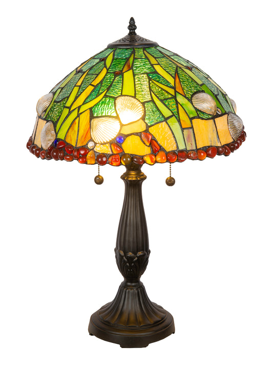 Coral Sea Tiffany Table Lamp