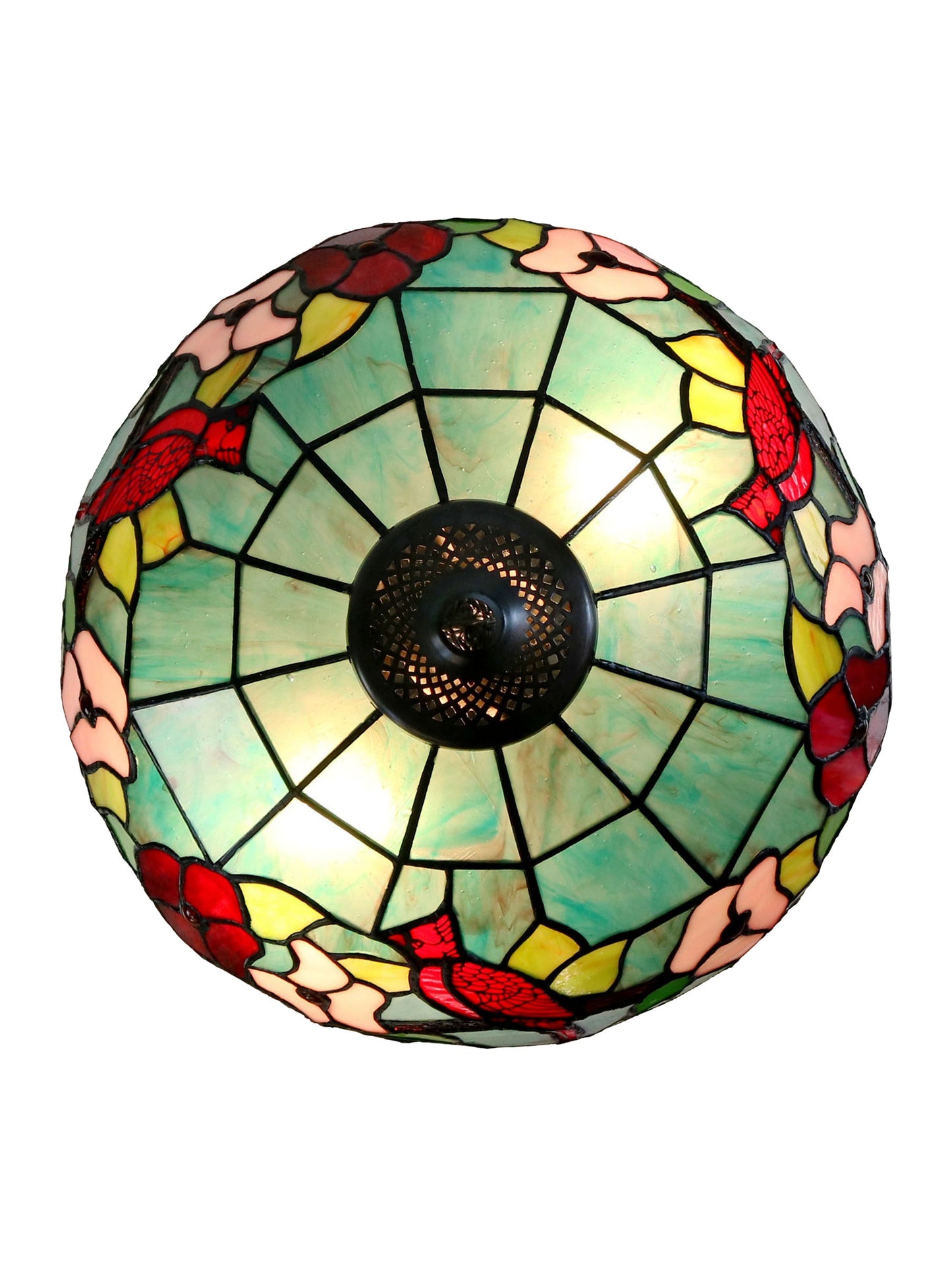 Benezia Birds Tiffany Table Lamp