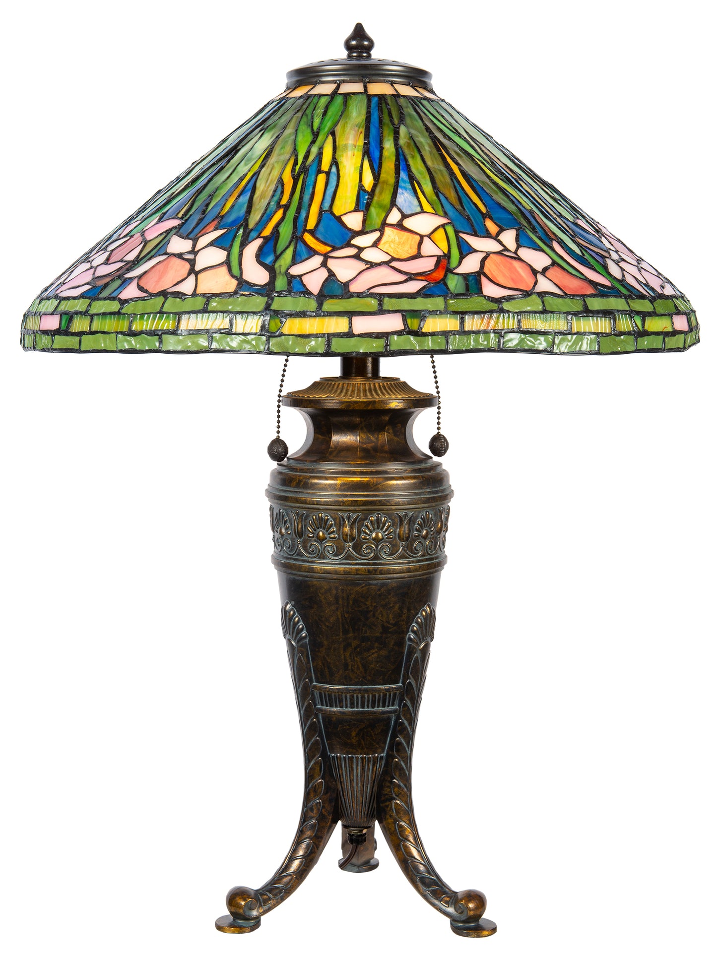 Pink Glades Tiffany Table Lamp