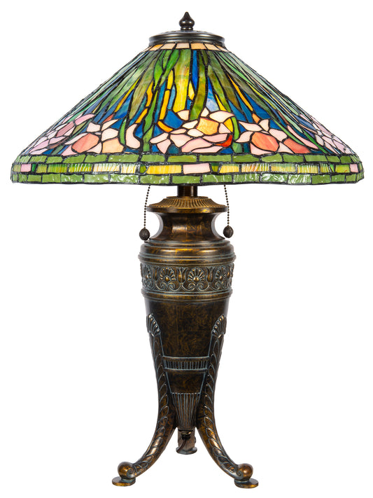 Pink Glades Tiffany Table Lamp