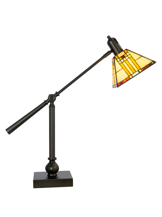 Bank Mission Tiffany Table Lamp
