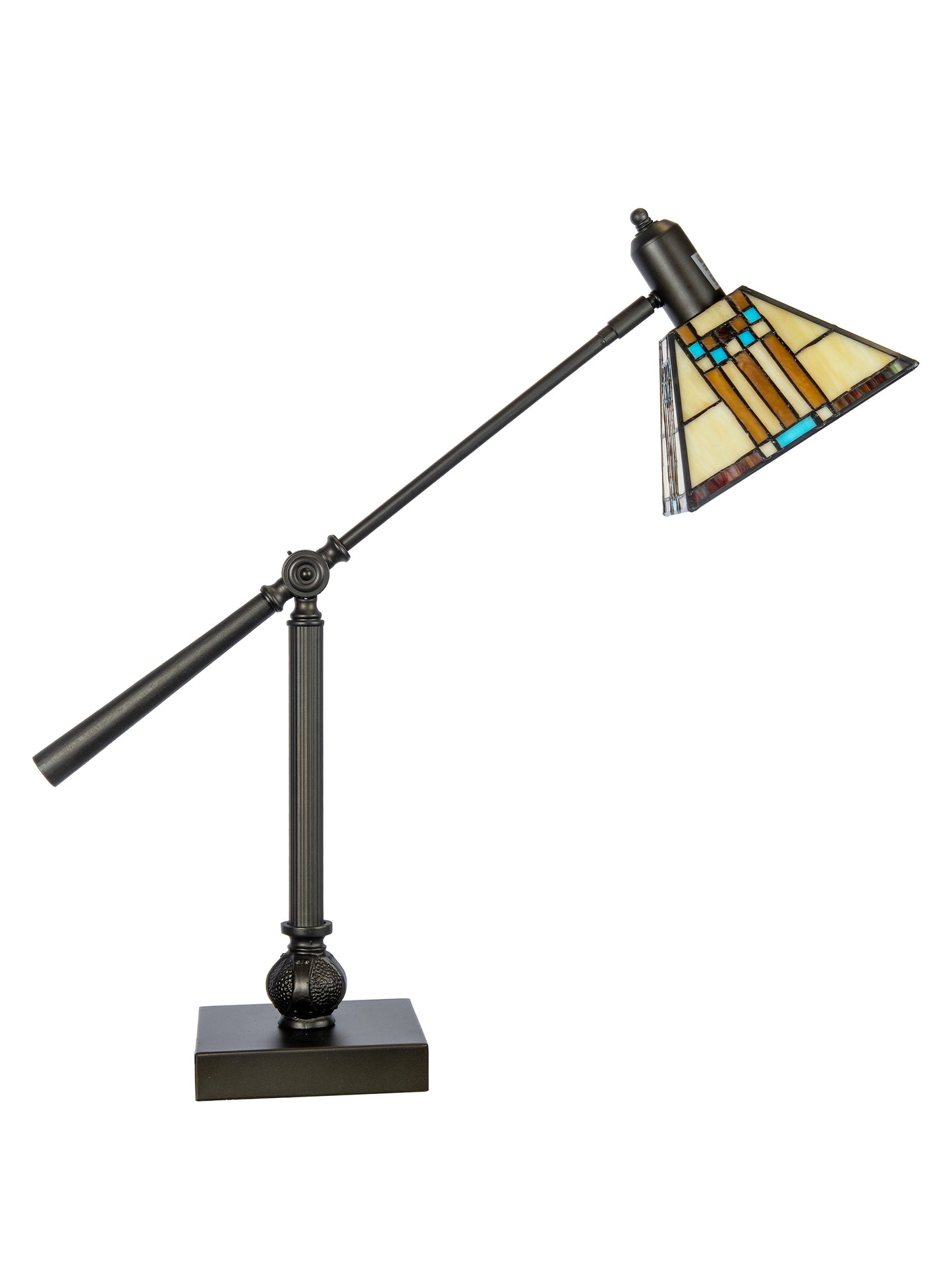 Bank Mission Tiffany Table Lamp
